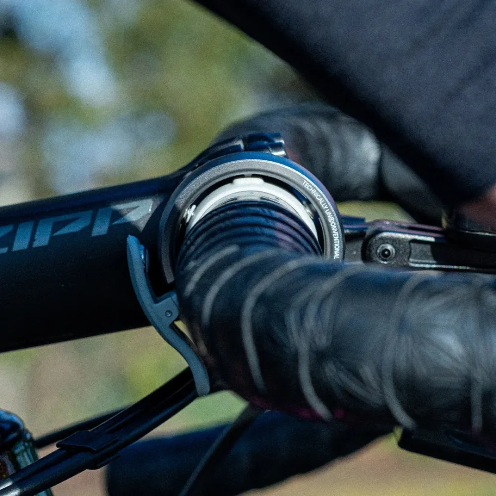 KNOG OI BIKE BELL PRIMA Velký šedý zvonek