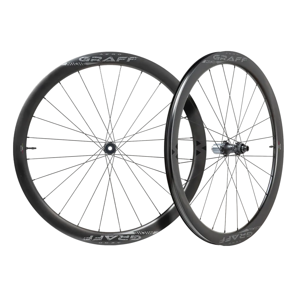 Pár kol MICHE GRAFF AERO DISC Tubeless Ready (Center Lock)