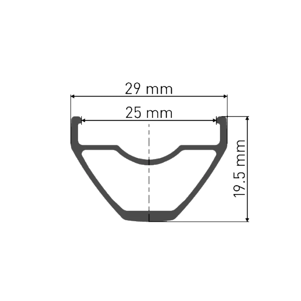 Pár kol DT SWISS X 1900 SPLINE 25 mm 29" 15x100/12x142 mm