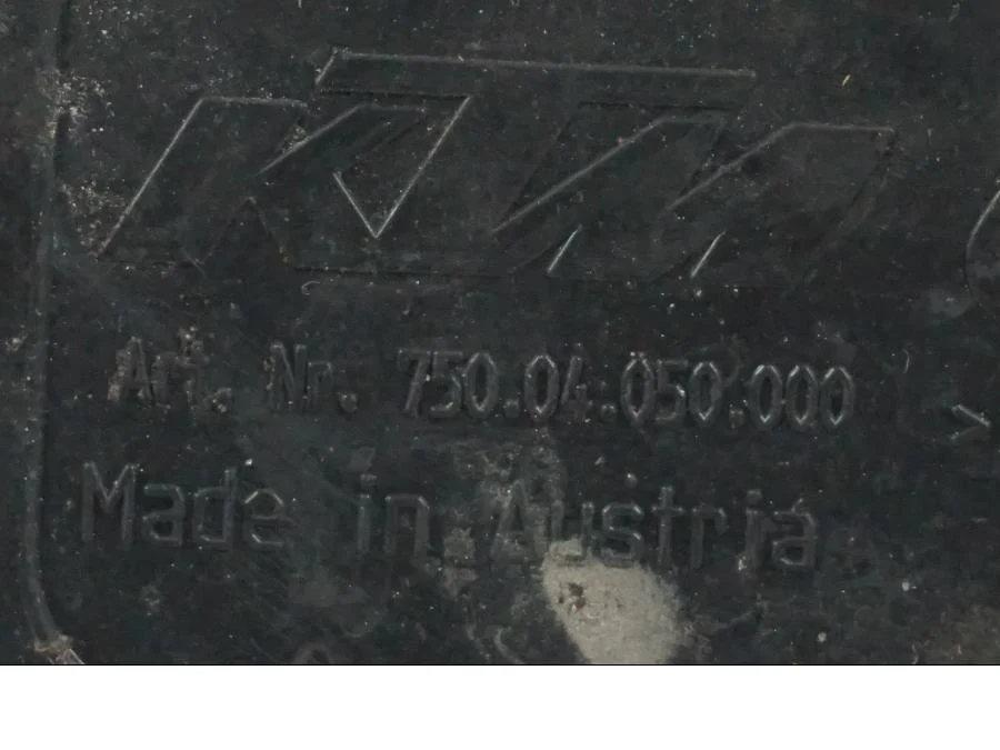 Kryt kyvné vidlice KTM