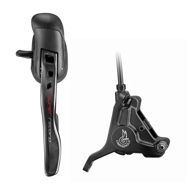 Levá páka přední třmen 160mm CAMPAGNOLO SUPER RECORD Plochá montáž bez kotouče
