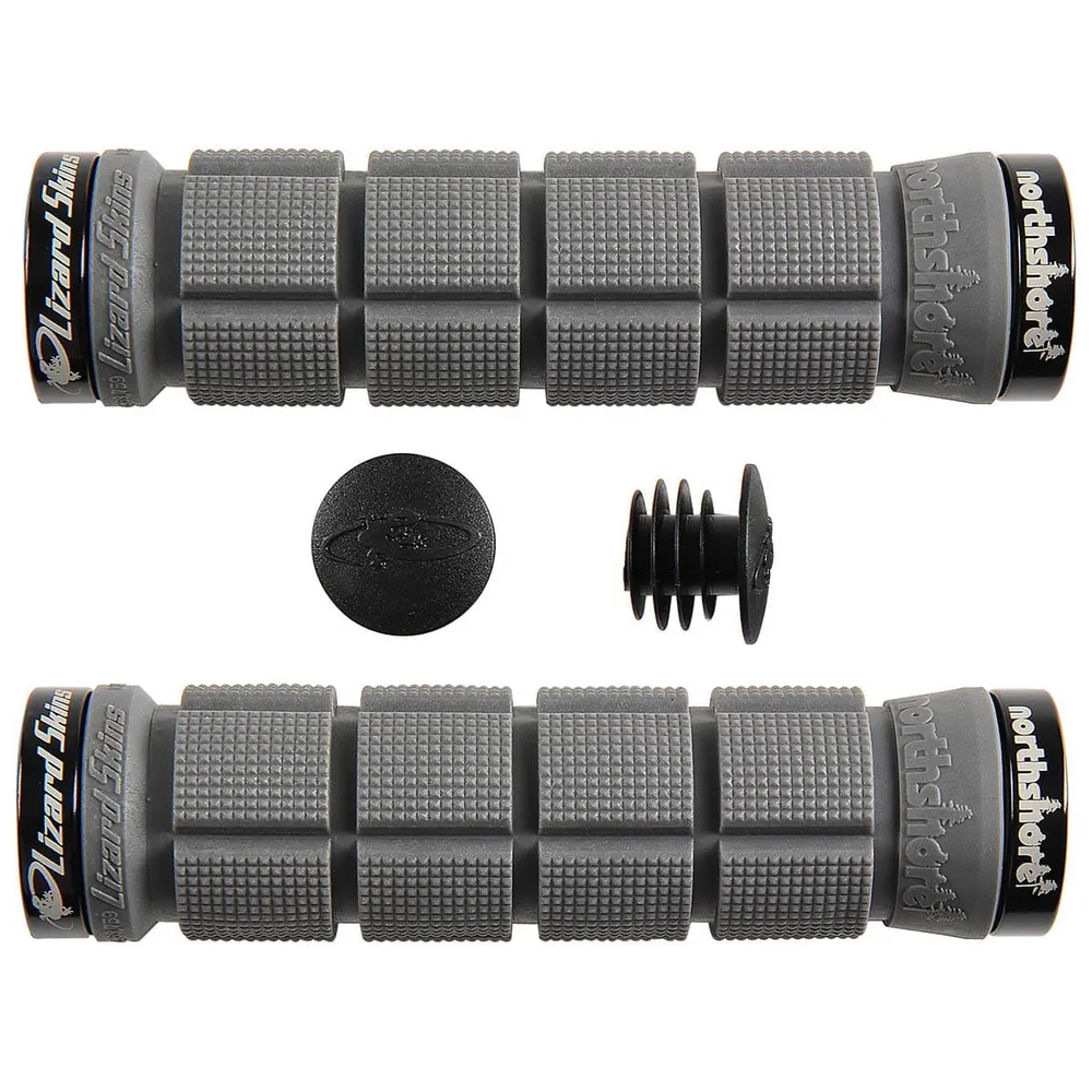LIZARD SKINS NORTHSHORE Lock-On Grips Grey