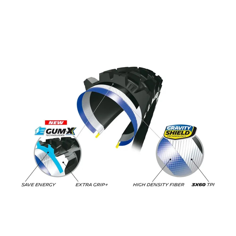 MICHELIN E-WILD FRONT Competition Line 29x2.60 Tubeless Ready Soft pneumatika