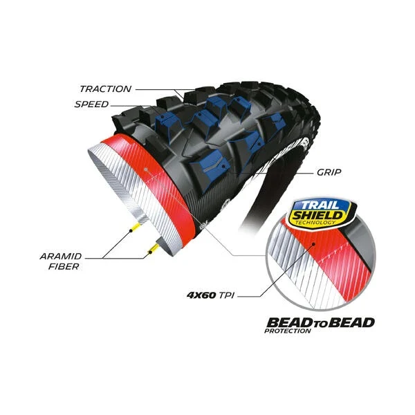 MICHELIN WILD AM Performance LIne 27.5x2.80 Tubeless Ready Soft pneumatika
