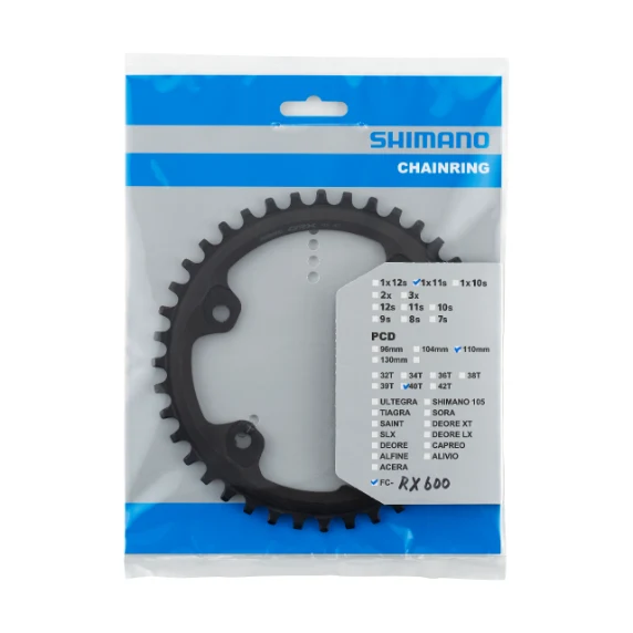 Mono 11V SHIMANO GRX RX600 110mm řetězový kroužek