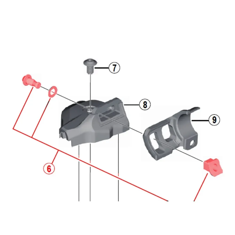 Montážní šroub I-Spec pro regulátory rychlosti SHIMANO M9000-I/M8000-I
