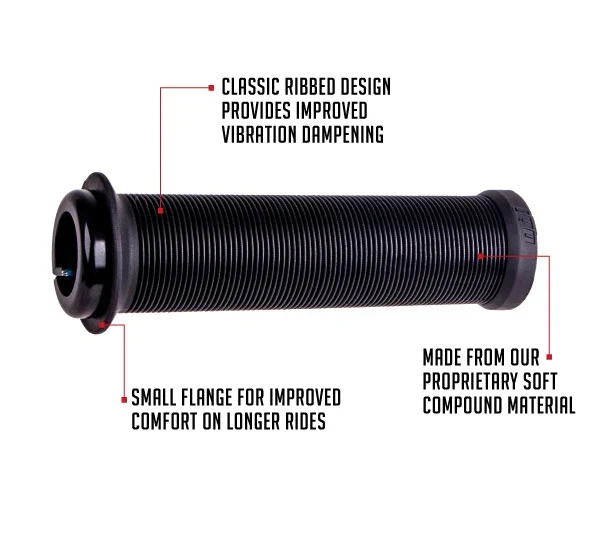 ODI LONGNECK V2.1 Lock-on Gripy 135 mm černé