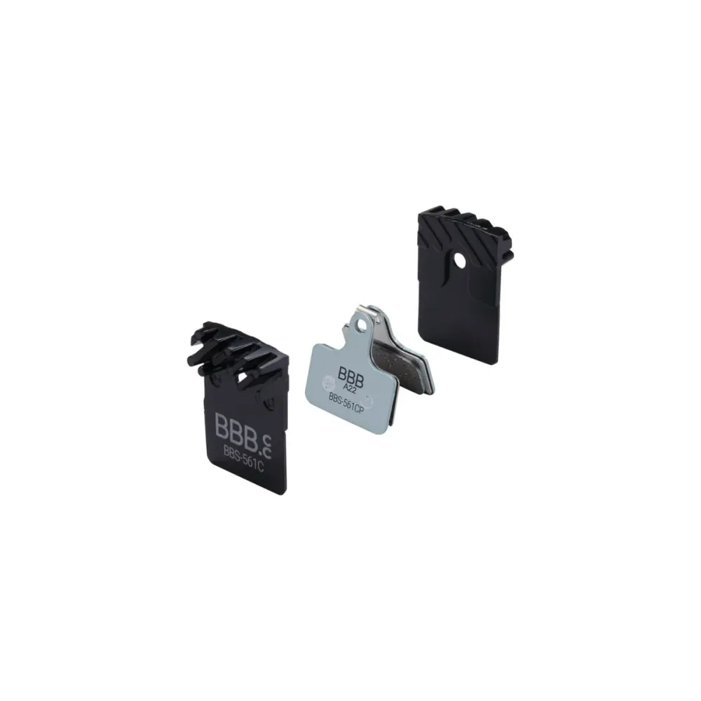 Organické podložky BBB s ploutvemi pro Shimano R9270/R9170/R8170/R8700/R7070/GRX810