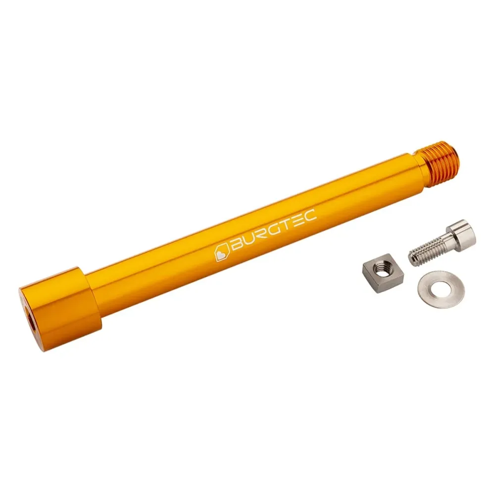 Osa předního kola BURGTEC pro vidlici FOX 15x110 mm Boost KaboltX 2021 Orange