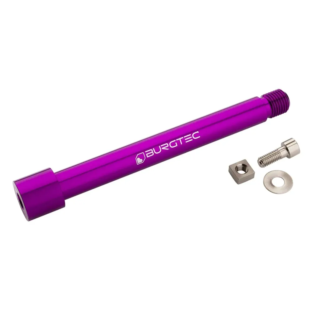 Osa předního kola BURGTEC pro vidlici FOX 15x110 mm Boost KaboltX 2021 Purple