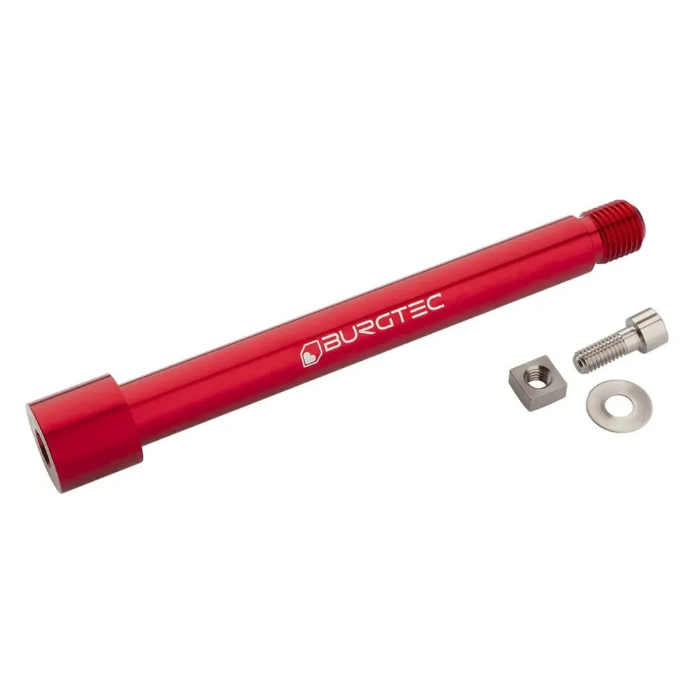 Osa předního kola BURGTEC pro vidlici FOX 15x110 mm Boost KaboltX 2021 Red