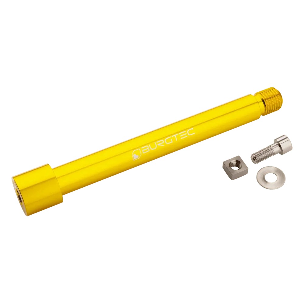 Osa předního kola BURGTEC pro vidlici FOX 15x110 mm Boost KaboltX 2021 Gold