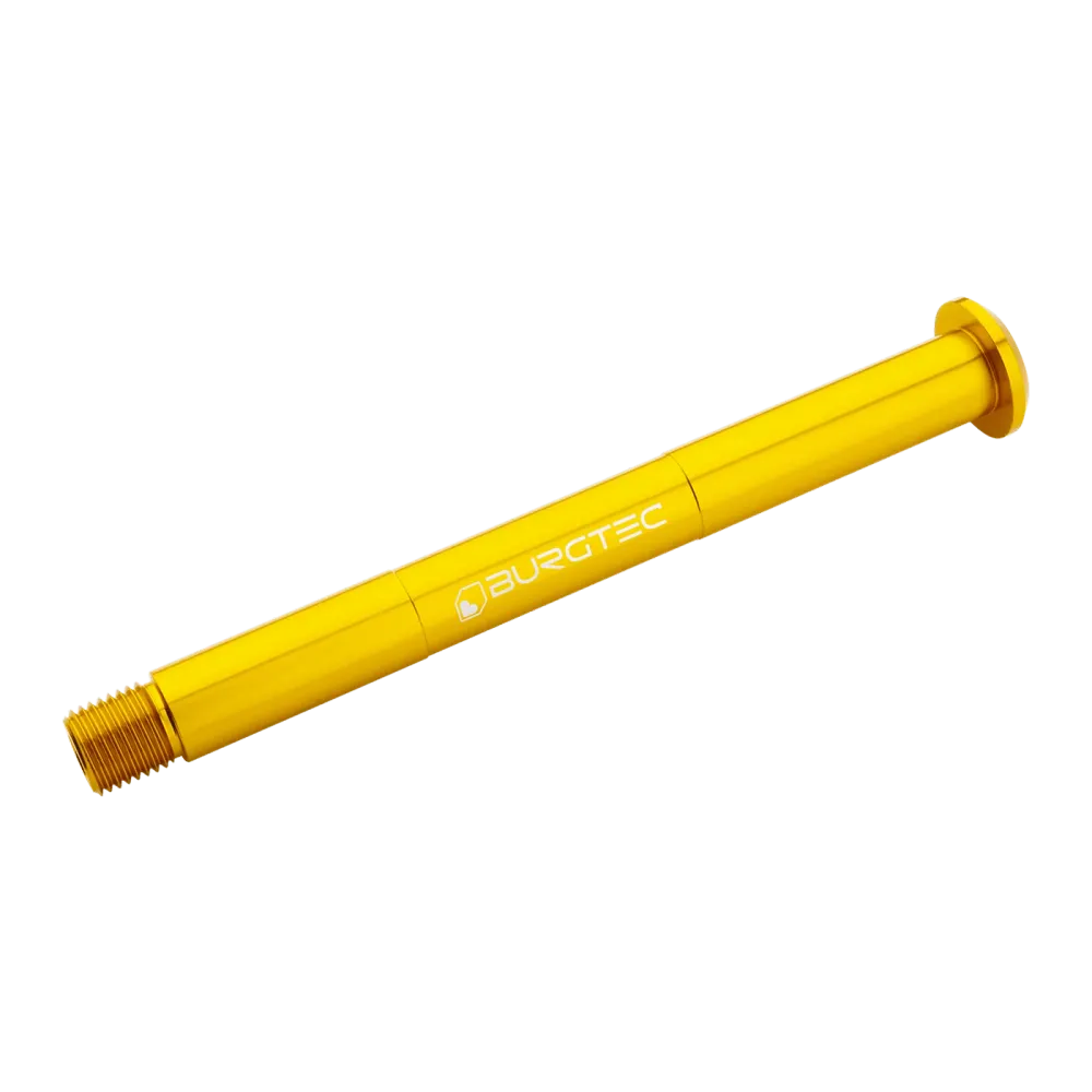 Osa předního kola BURGTEC pro vidlici FOX 15x110 mm Boost Avant 2021 Gold