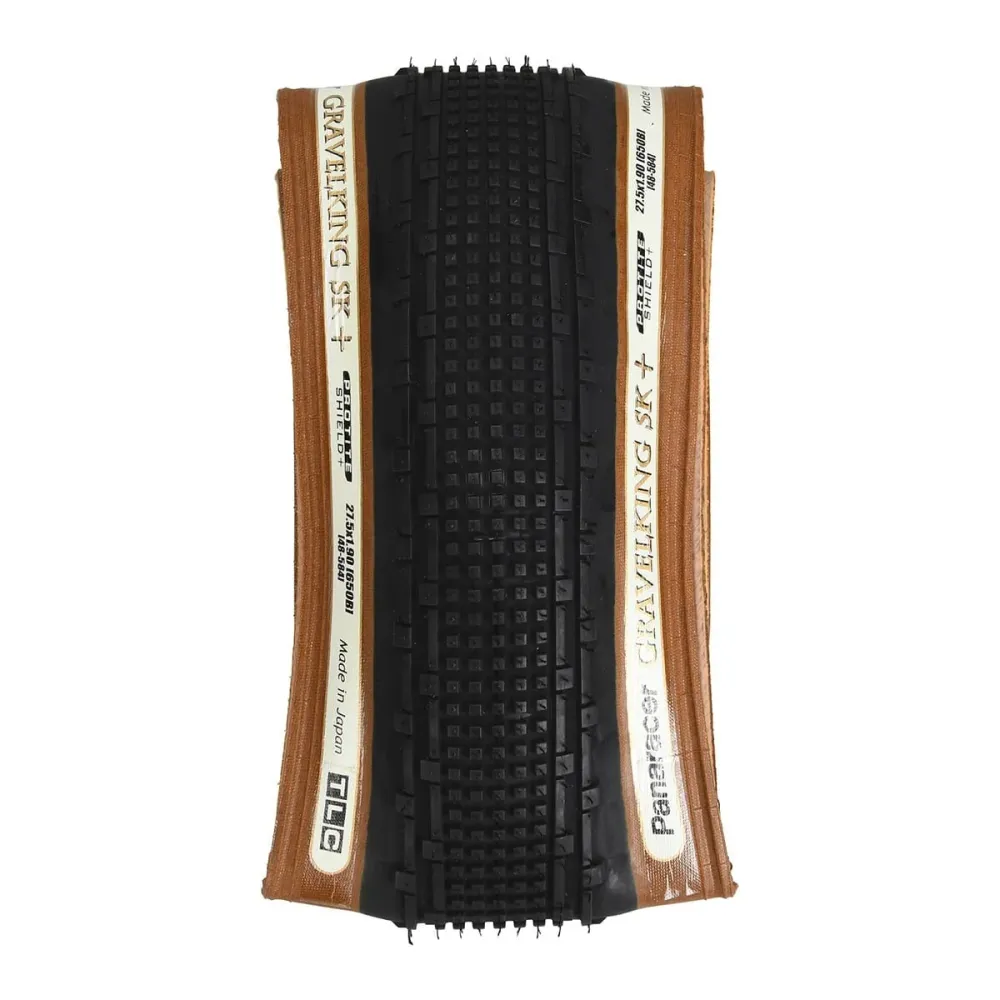 PANARACER GRAVELKING SK+ 650x48b Tubeless Ready Brown pneumatika