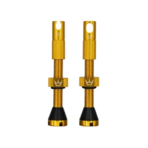PEATY'S x Chris King MK2 Presta 60 mm bezdušové ventilky (x2) Zlaté