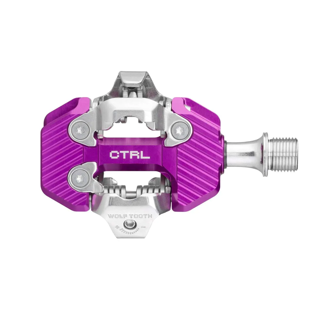 Pedály WOLF TOOTH CTRL TRAIL Clipless Violet
