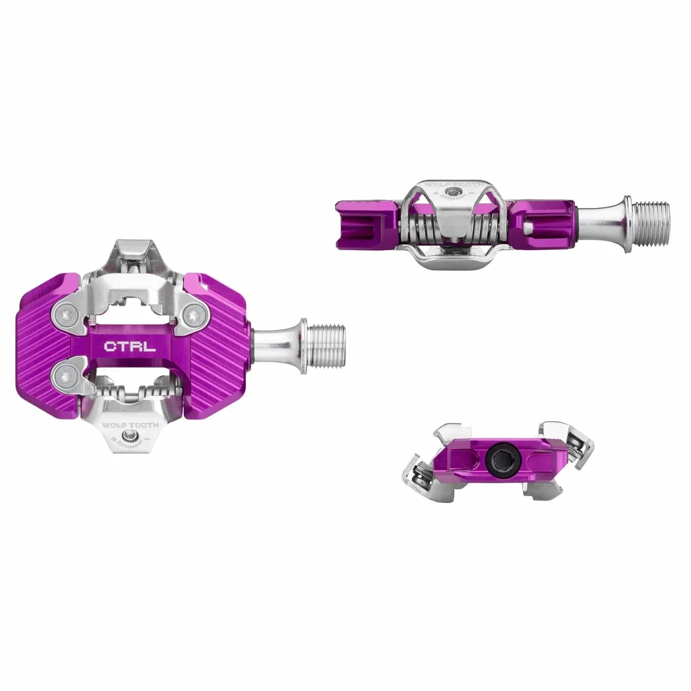 Pedály WOLF TOOTH CTRL TRAIL Clipless Violet