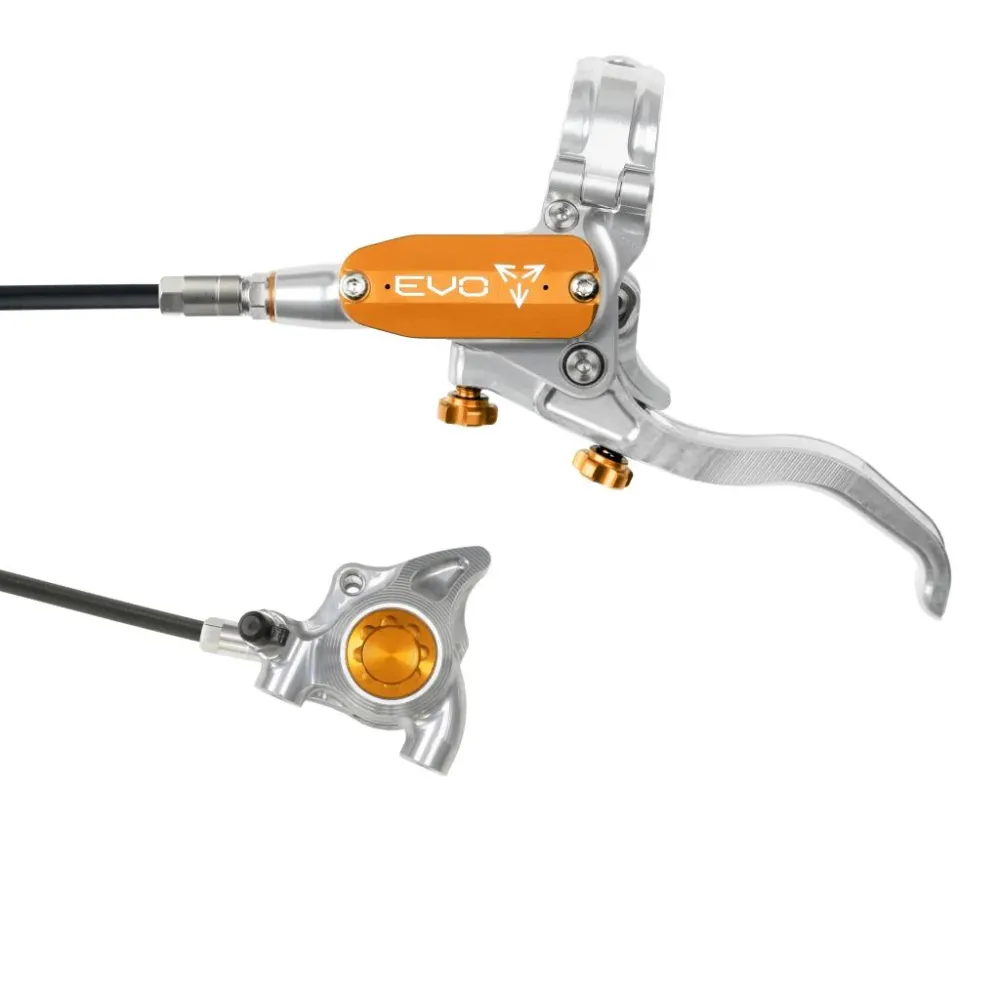 Přední brzda HOPE TECH 4 EVO X2 FM Silver/Orange