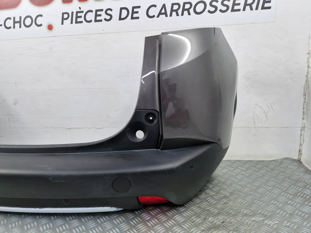 Zadní nárazník šedý metalický Peugeot 2008 I Nový (od 01/2013)