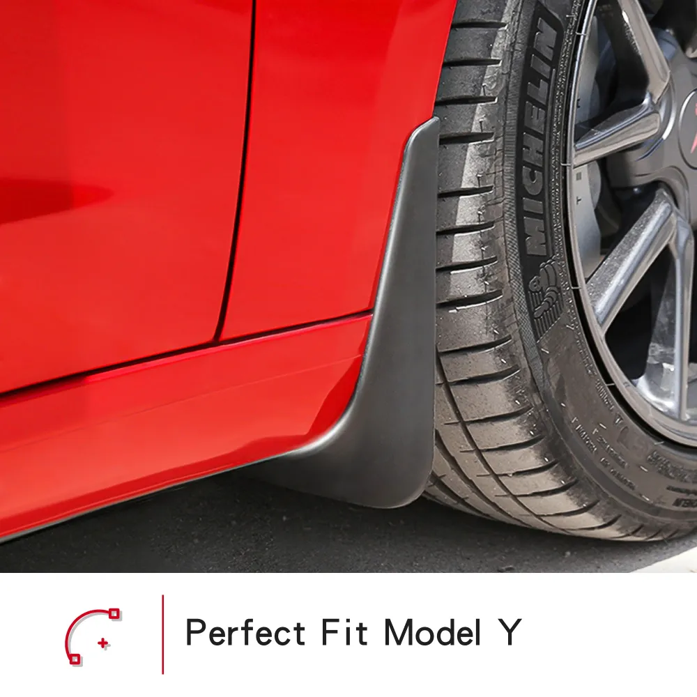 Bahenní klapky stříkající stráže žádné vrtání pro model y 2020-2025 Juniper příslušenství pho
