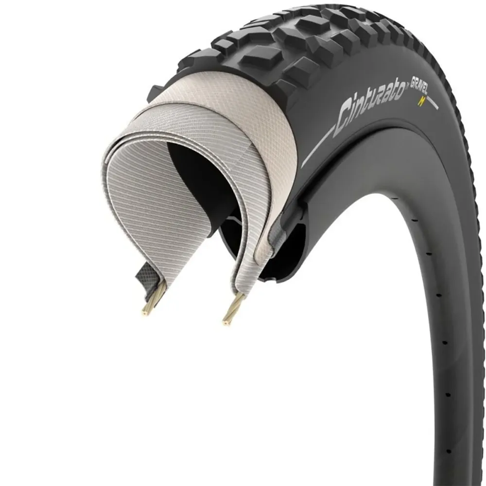 PIRELLI CINTURATO GRAVEL M 700x45c Tubeless Ready Black pneumatika
