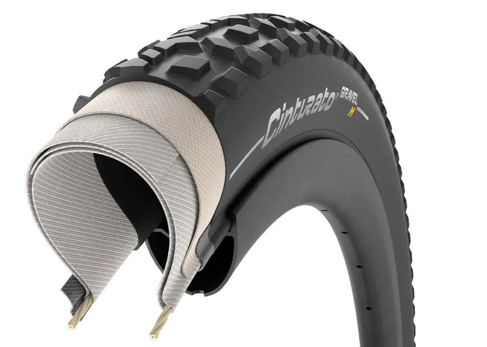 PIRELLI CINTURATO GRAVEL M 700x50c Tubeless Ready Classic Beige pneumatika