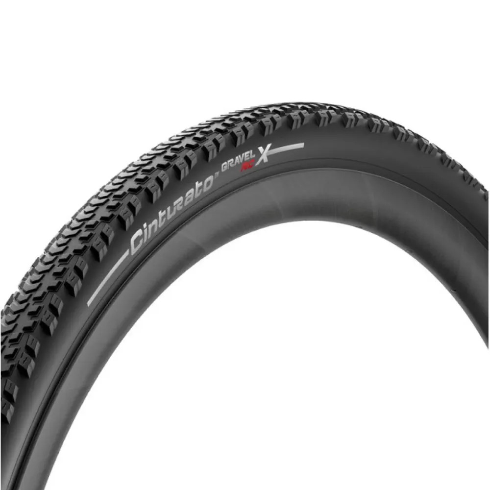 PIRELLI CINTURATO RCX 700x40c Tubeless Ready Black pneumatika