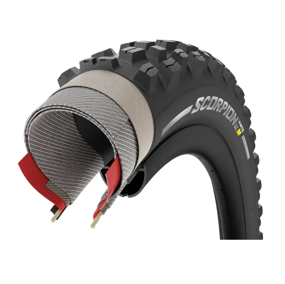 PIRELLI SCORPION E-MTB M 29x2.6 Tubeless Ready Soft Black/Gold 4355600 pneumatika