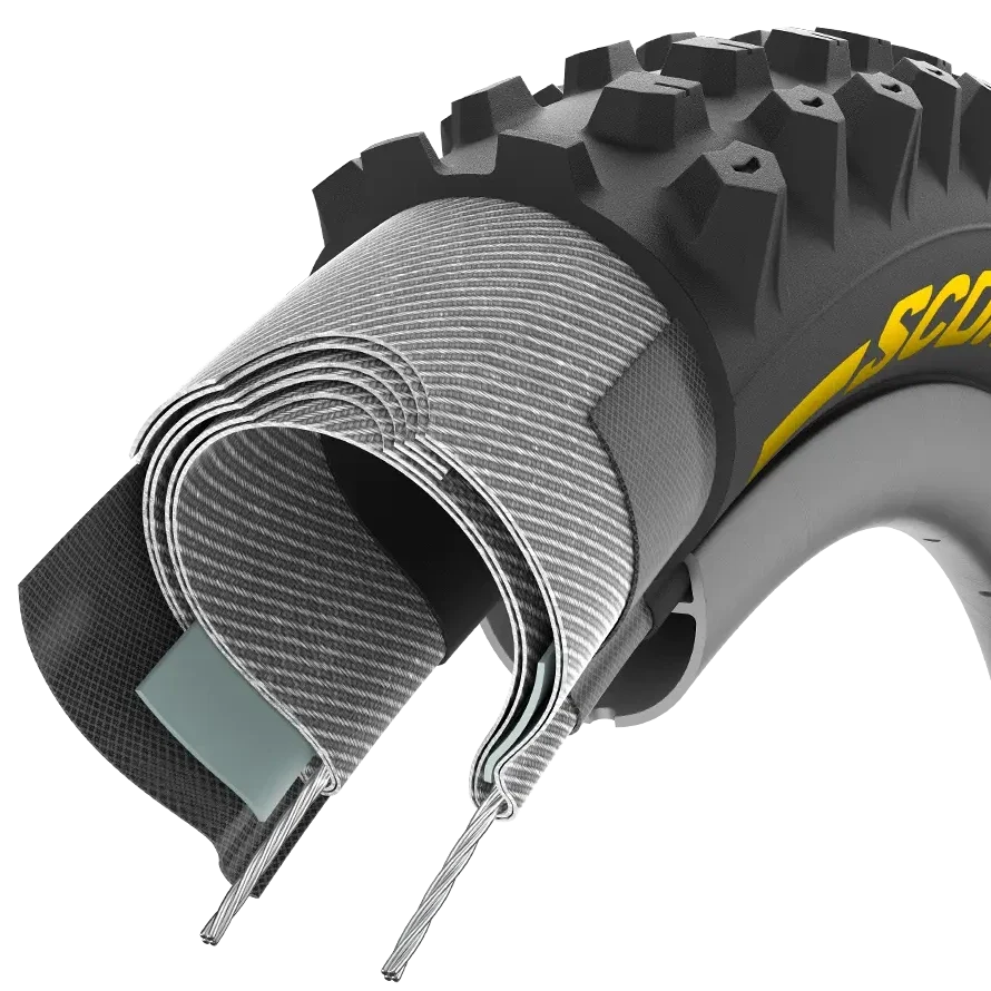 PIRELLI SCORPION RACE DH S 29x2.5 Tubeless Ready Soft Black/Yellow 3907600 pneumatika