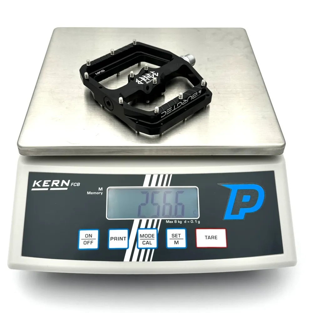 Ploché pedály BURGTEC PENTHOUSE FLAT MK5 B-RAGE EDITION Kash Bronze