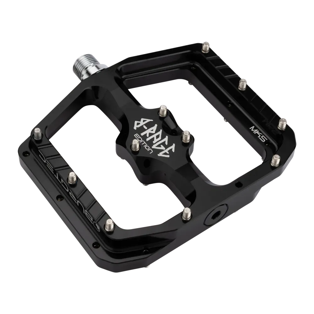 Ploché pedály BURGTEC PENTHOUSE FLAT MK5 B-RAGE EDITION Black