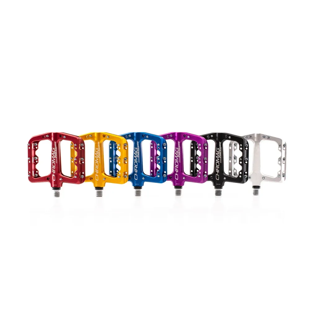 Ploché pedály CHROMAG PRESSURE Silver