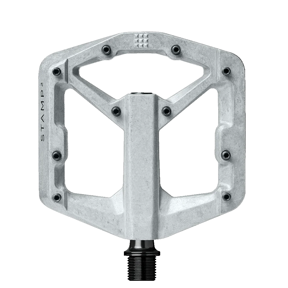 Ploché pedály CRANKBROTHER STAMP 2 Small Silver