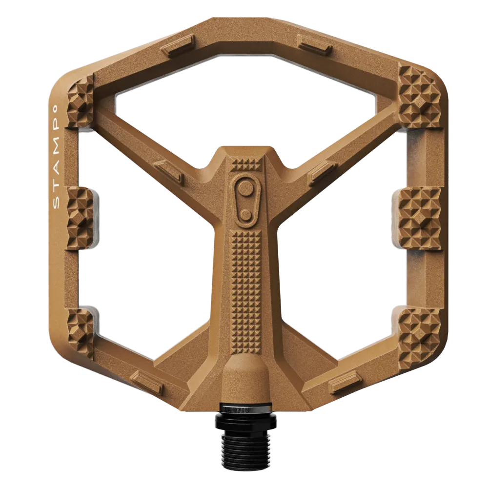 Ploché pedály CRANKBROTHERS STAMP 0 Large Brown