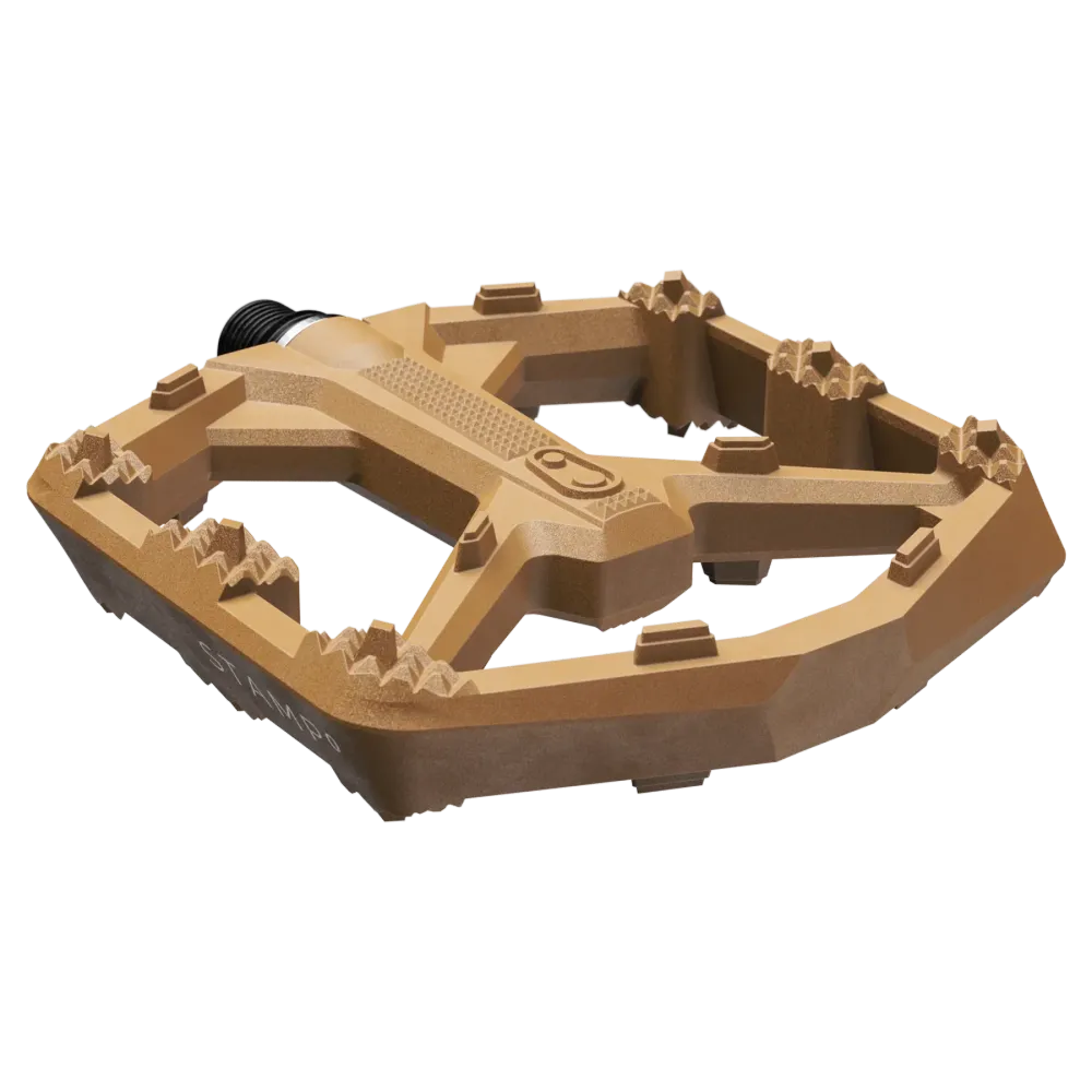 Ploché pedály CRANKBROTHERS STAMP 0 Large Brown