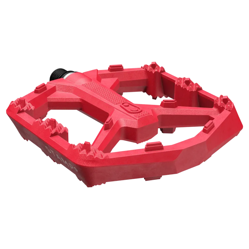 Ploché pedály CRANKBROTHERS STAMP 0 Large Red