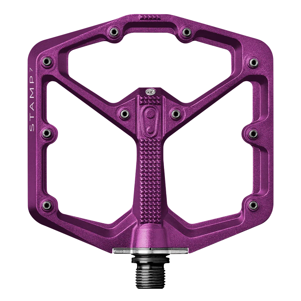 Ploché pedály CRANKBROTHERS STAMP 7 Large Violet