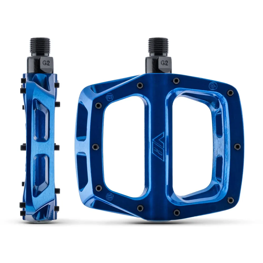Ploché pedály DMR V8 Blue
