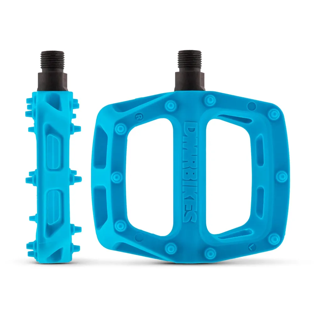 Ploché pedály DMR V6 Blue