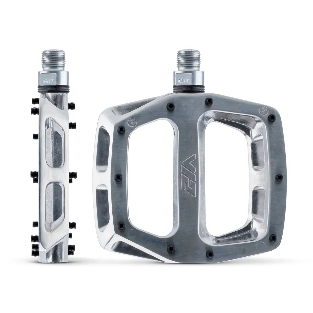 Ploché pedály DMR V12 Silver