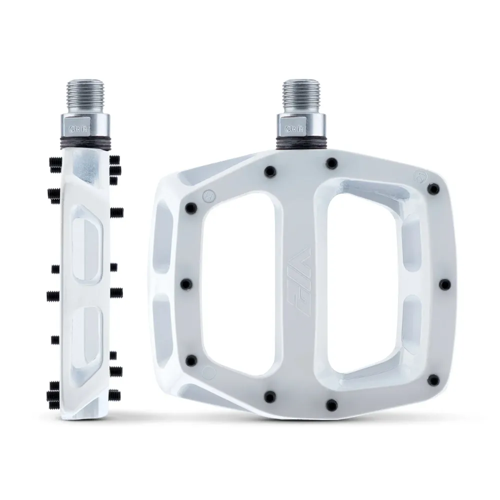 Ploché pedály DMR V12 White