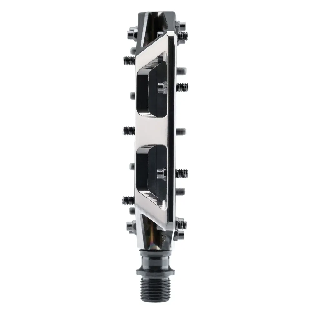 Ploché pedály DMR VAULT Chrome Black
