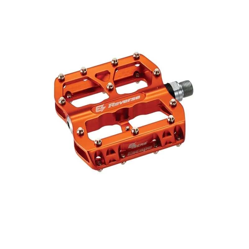 Ploché pedály Reverse Components E-ESCAPE oranžové