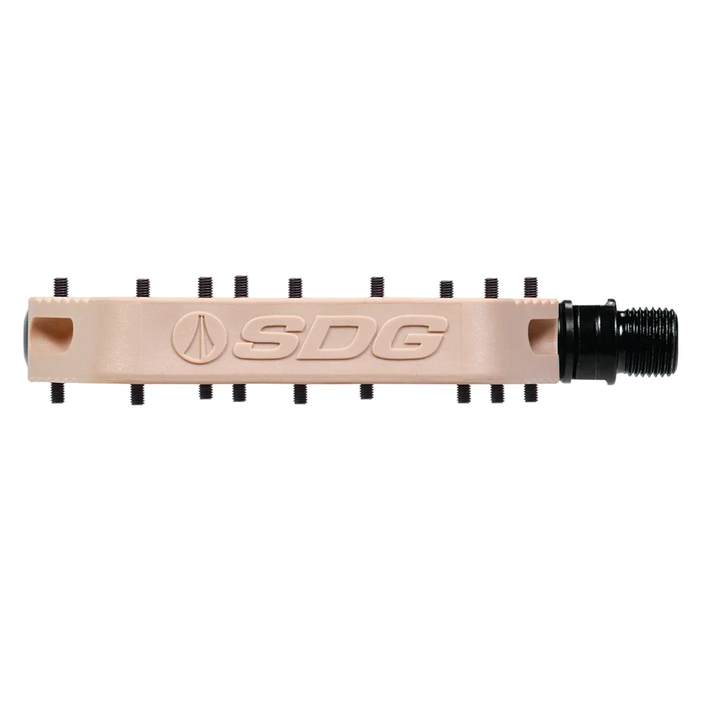 Ploché pedály SDG COMP Composite Beige