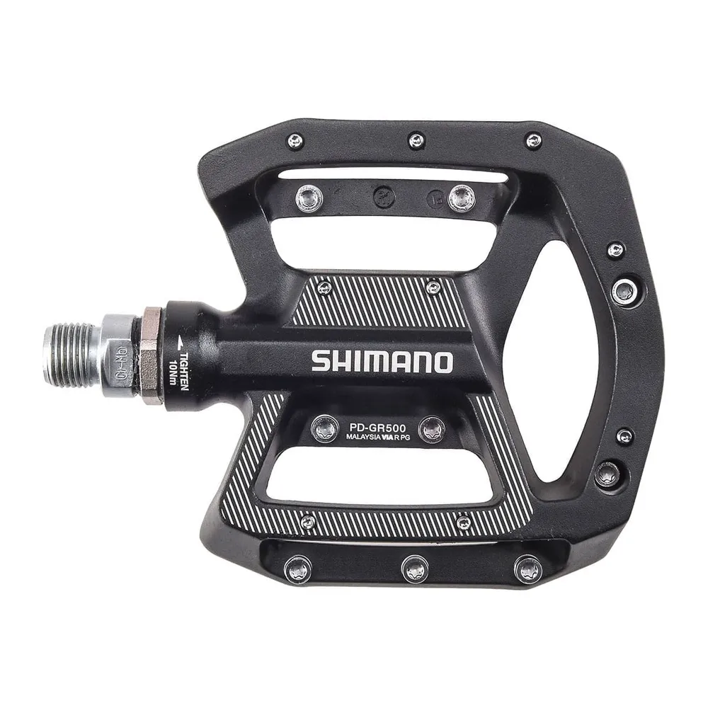 Ploché pedály SHIMANO PD-GR500 černé