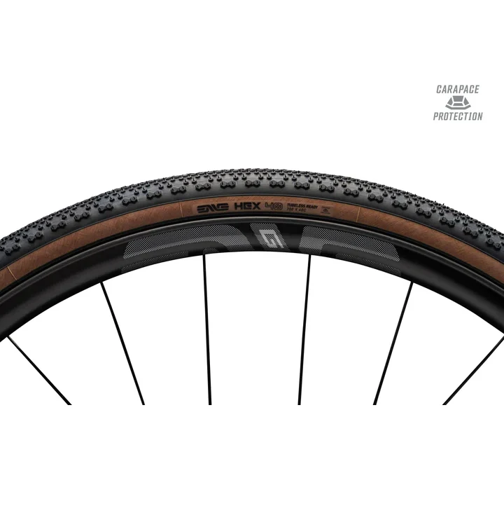 Pneumatika ENVE HEX CARAPACE 700x40c Tubeless Ready Beige