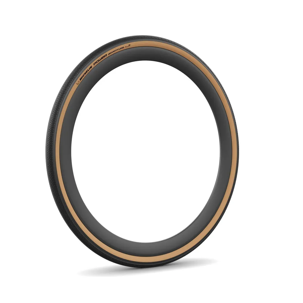 Pneumatika MICHELIN POWER ADVENTURE Competition Line 700x30c Tubeless Ready Brown