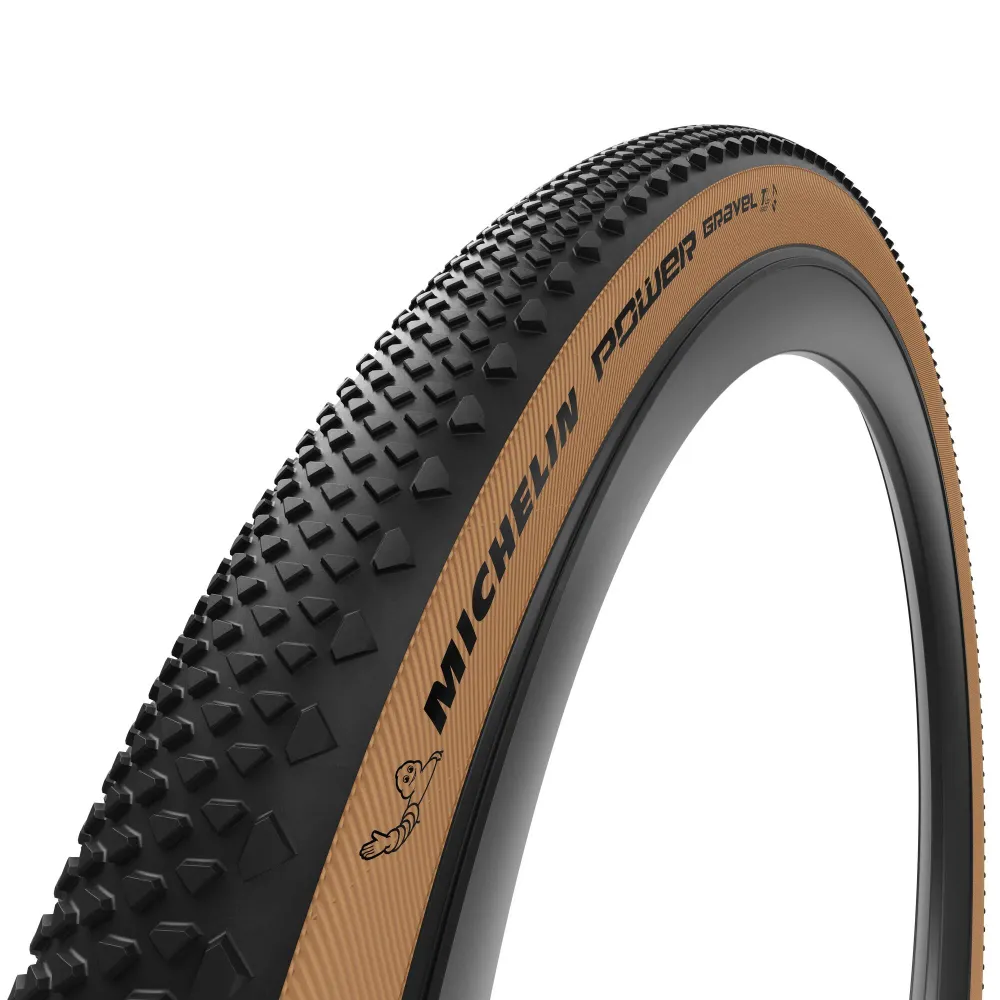 Pneumatika MICHELIN POWER GRAVEL Competition Line 700x40c Tubeless Ready Brown