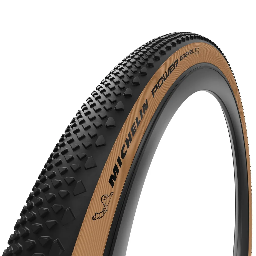 Pneumatika MICHELIN POWER GRAVEL Competition Line 700x47c Tubeless Ready Brown