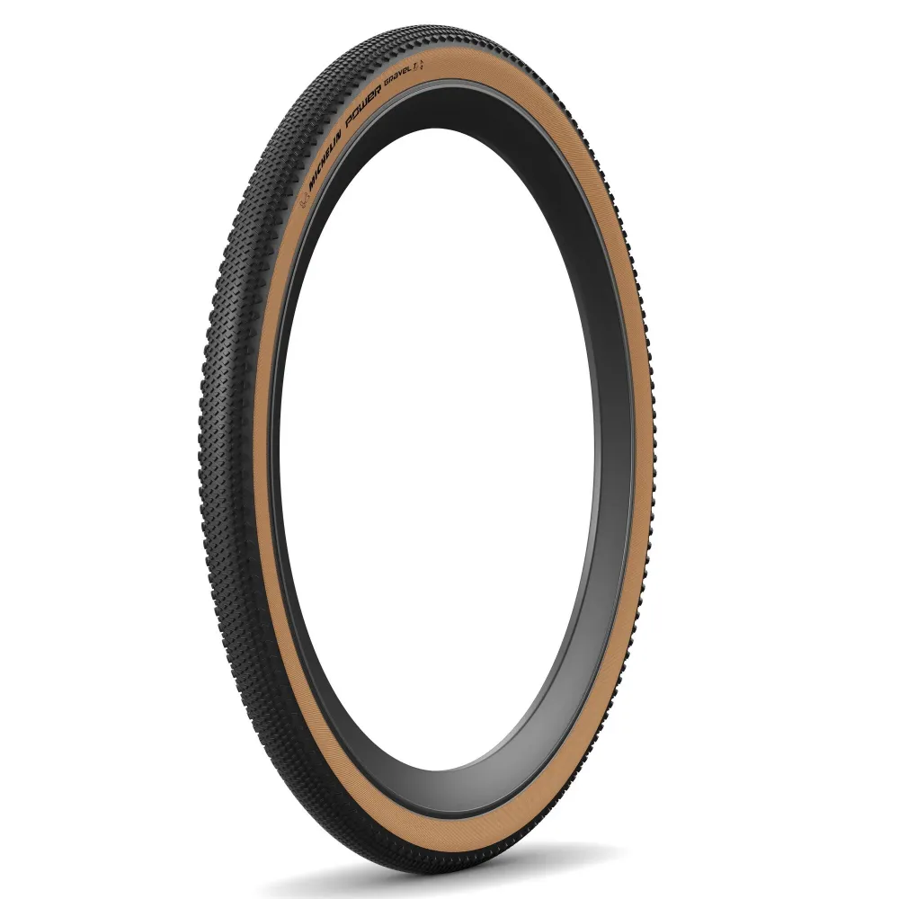 Pneumatika MICHELIN POWER GRAVEL Competition Line 700x47c Tubeless Ready Brown